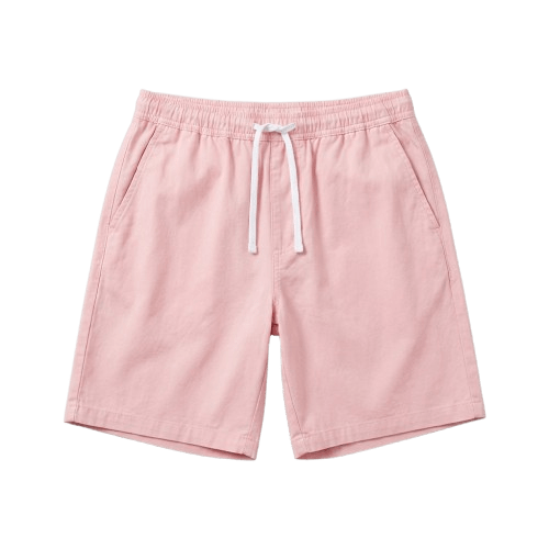 Casual shorts decoration zones