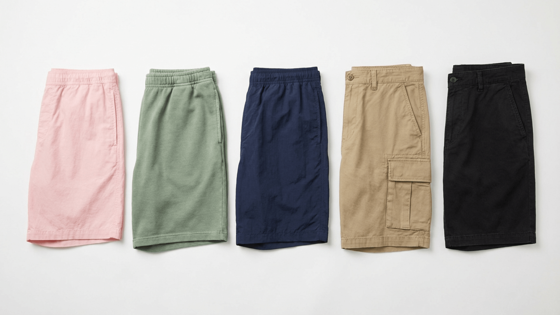 Collection of casual short styles in various fabrics