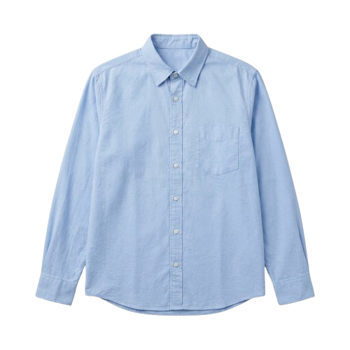 Cotton shirt decoration zones