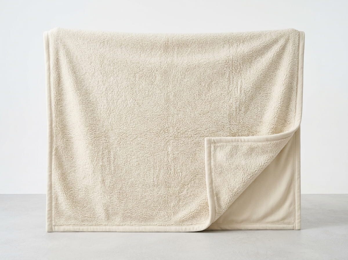 Fleece blanket anatomy features