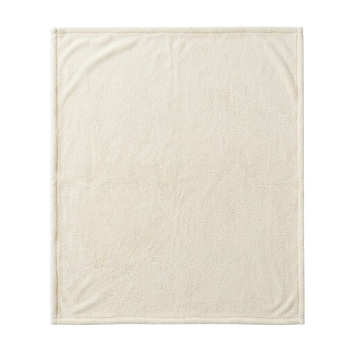 Fleece blanket decoration zones