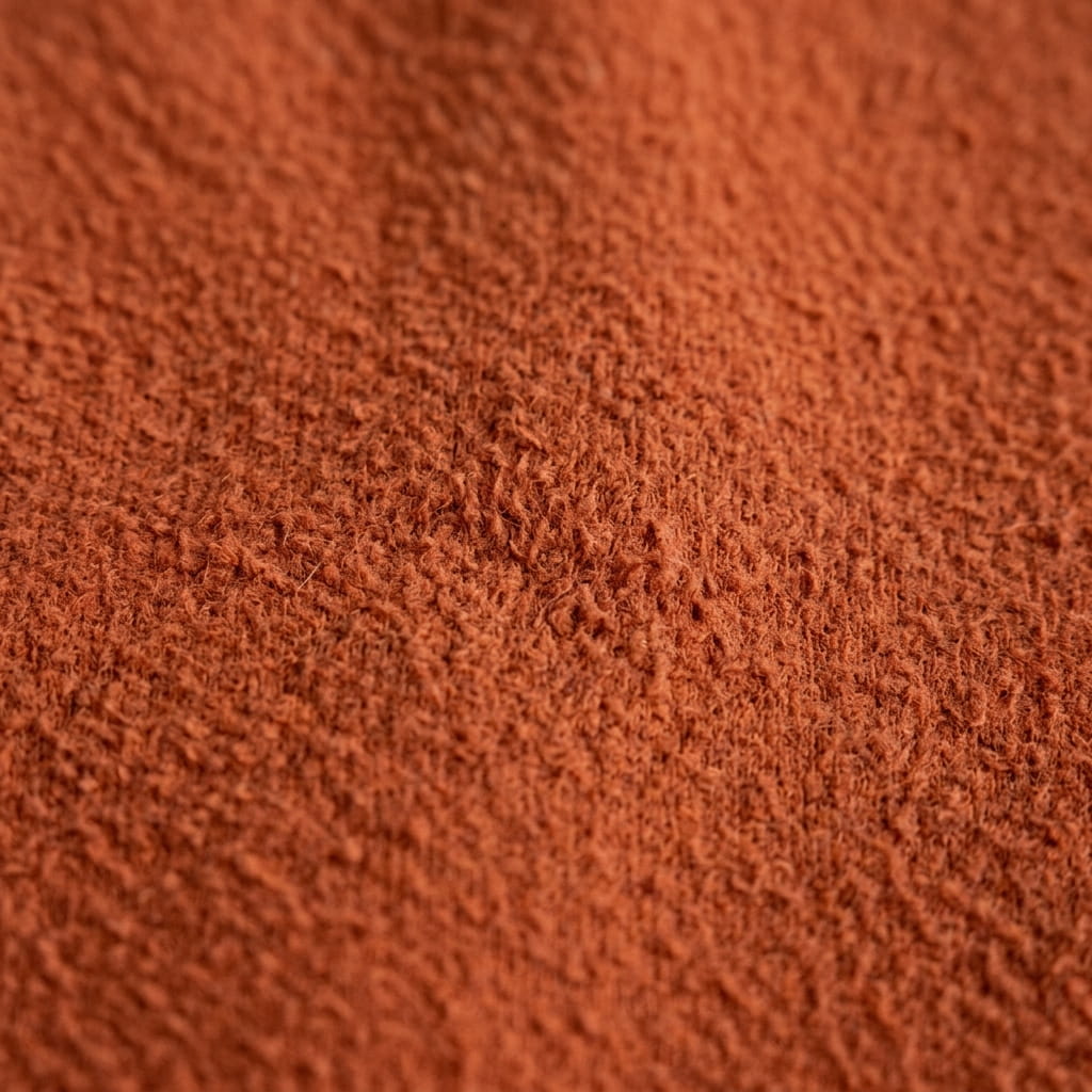 Garment-Dyed Cotton Fleece material texture