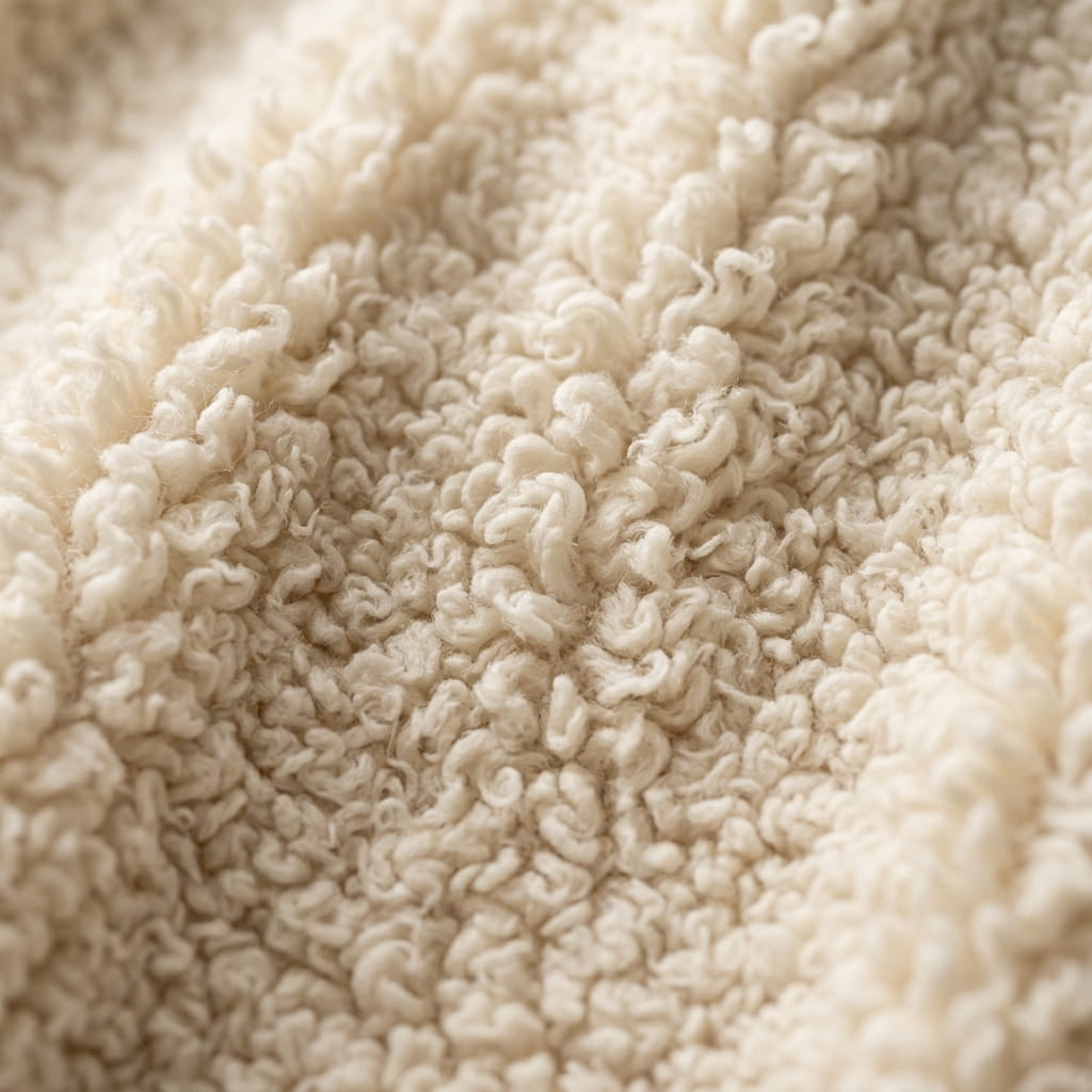Ultra-Soft High-Pile Fleece material texture