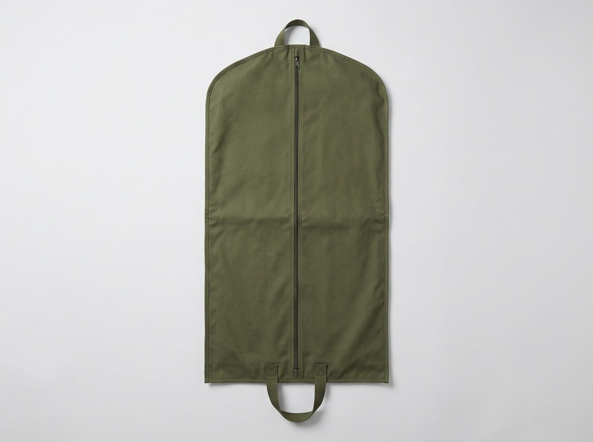 Garment bag anatomy features