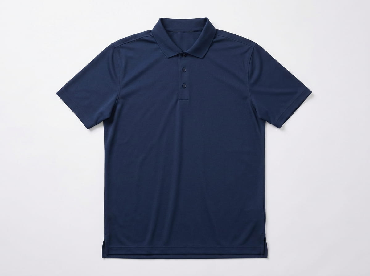 Golf polo anatomy features