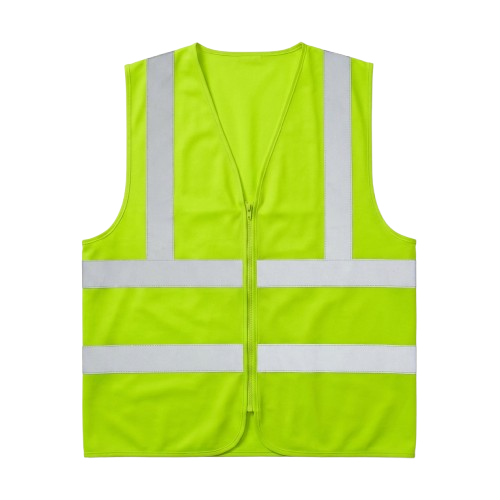 Kishigo hi-vis safety vest decoration zones