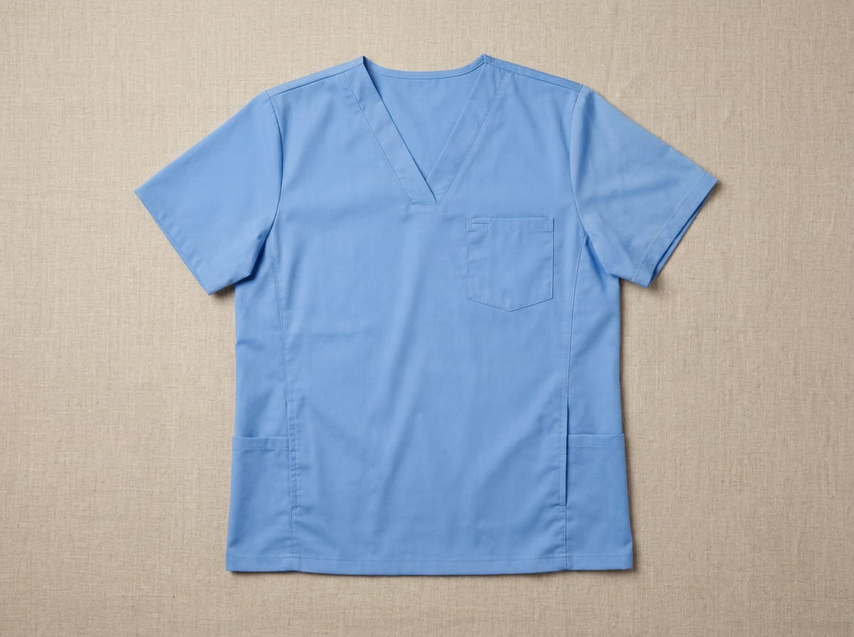 Medical scrub anatomy features