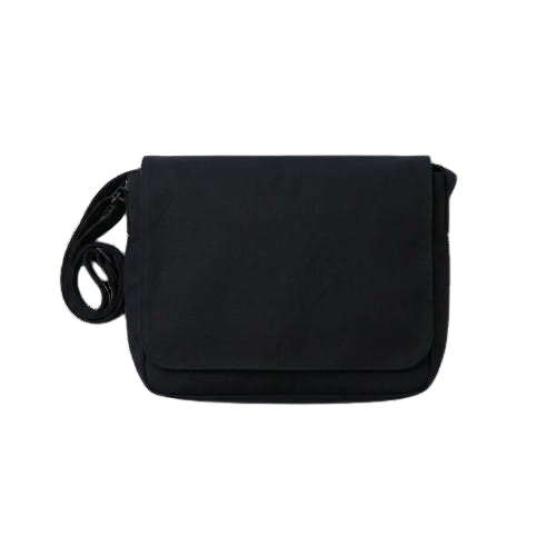 Messenger bag decoration zones