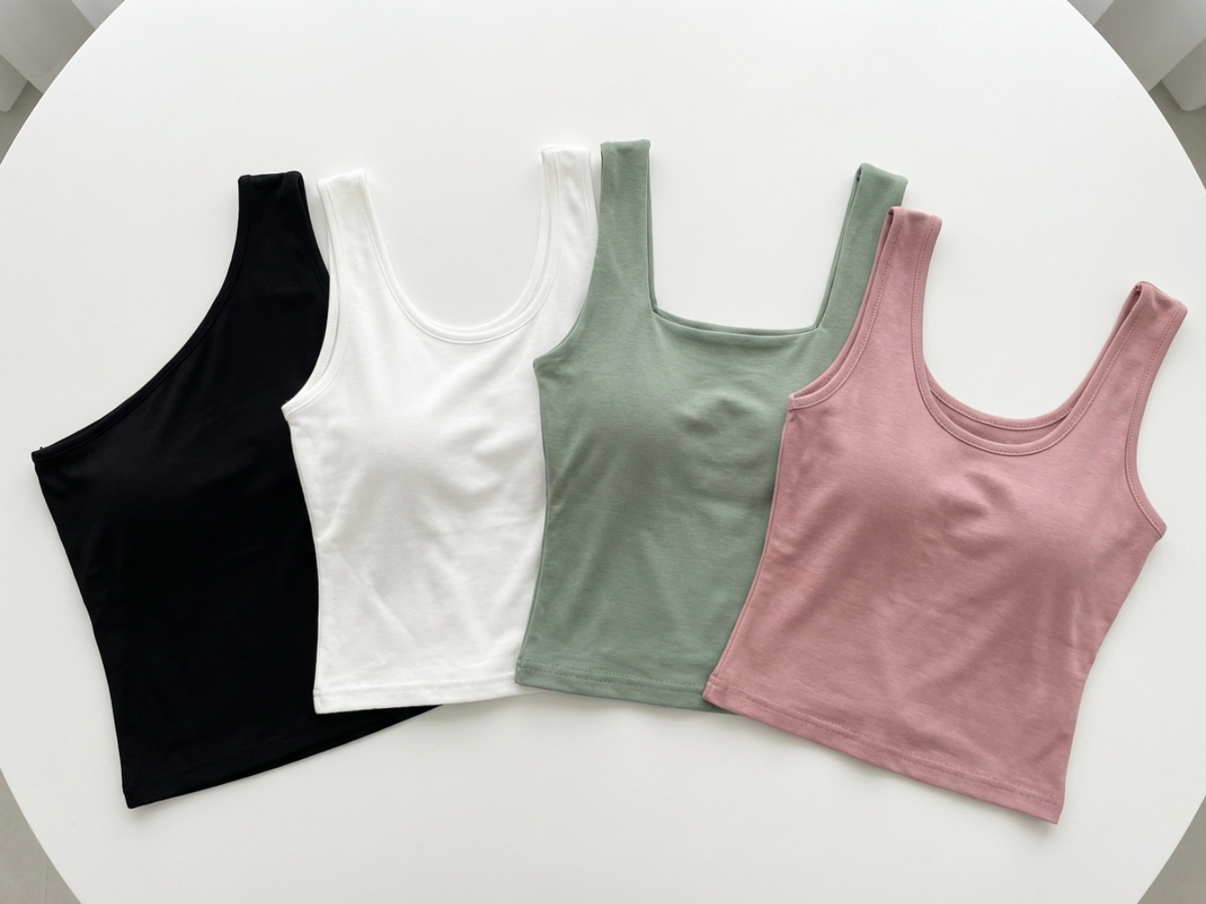 Collection of custom women's specialty tops in various styles