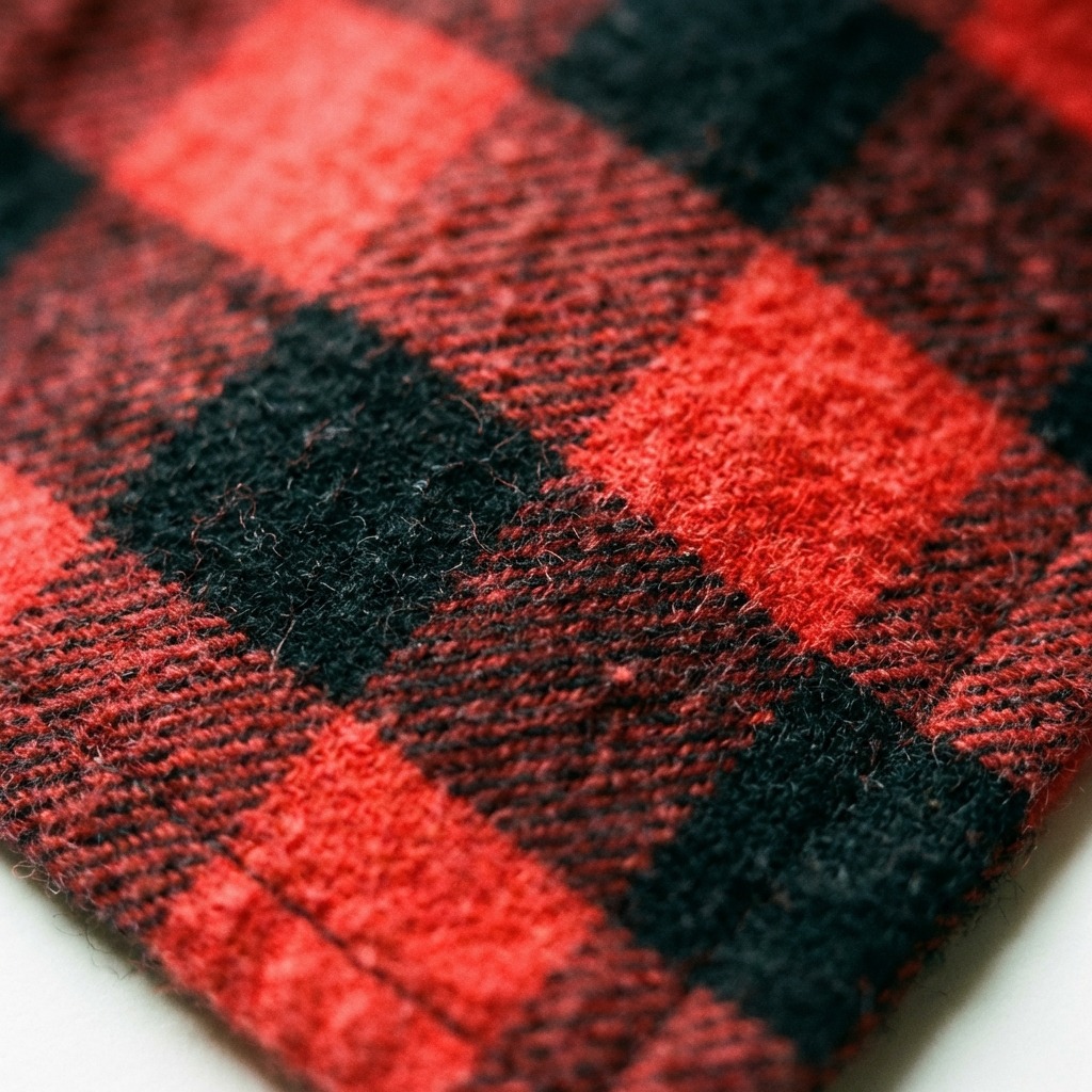 Flannel material texture