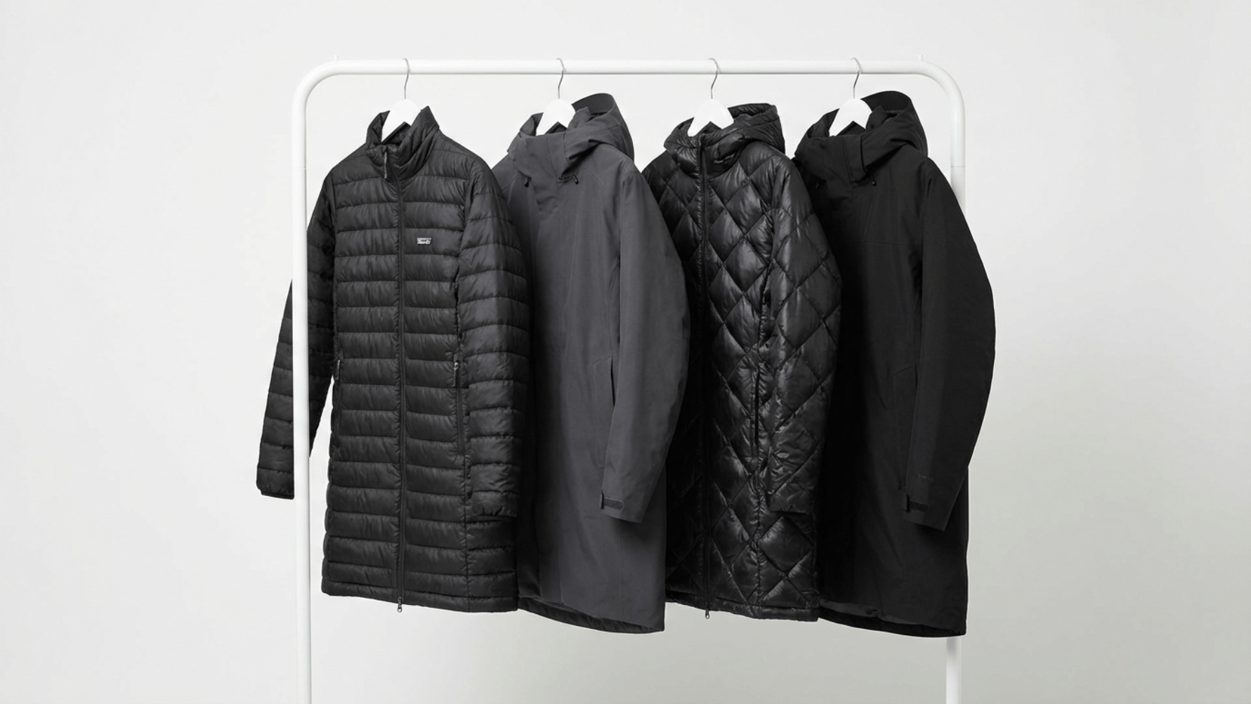 Collection of premium parka styles from multiple brands