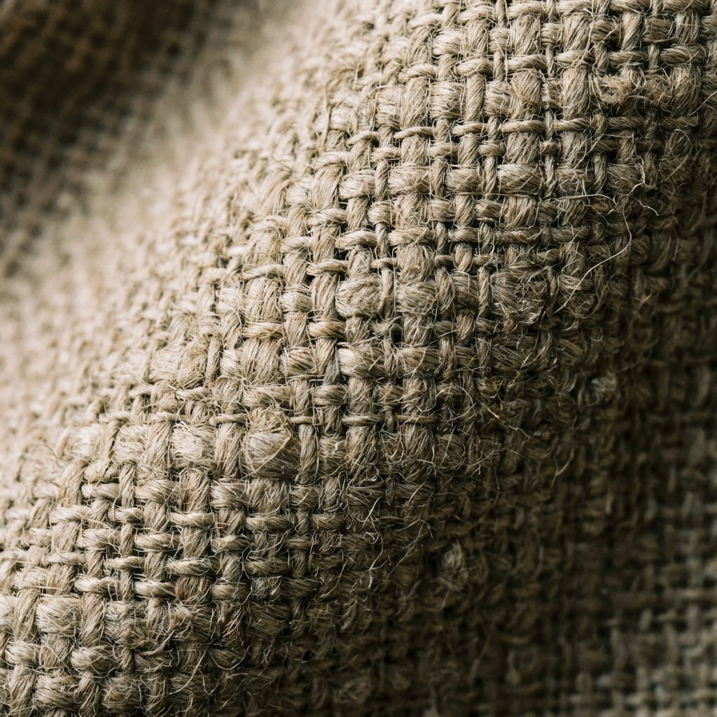 Sustainable Hemp material texture