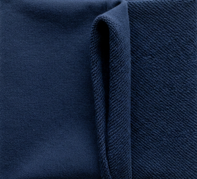 French Terry material texture