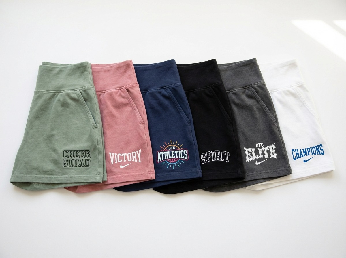 Collection of custom decorated skorts
