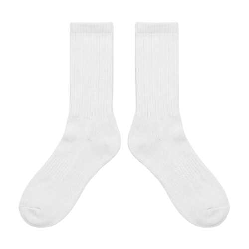 Custom sock decoration zones