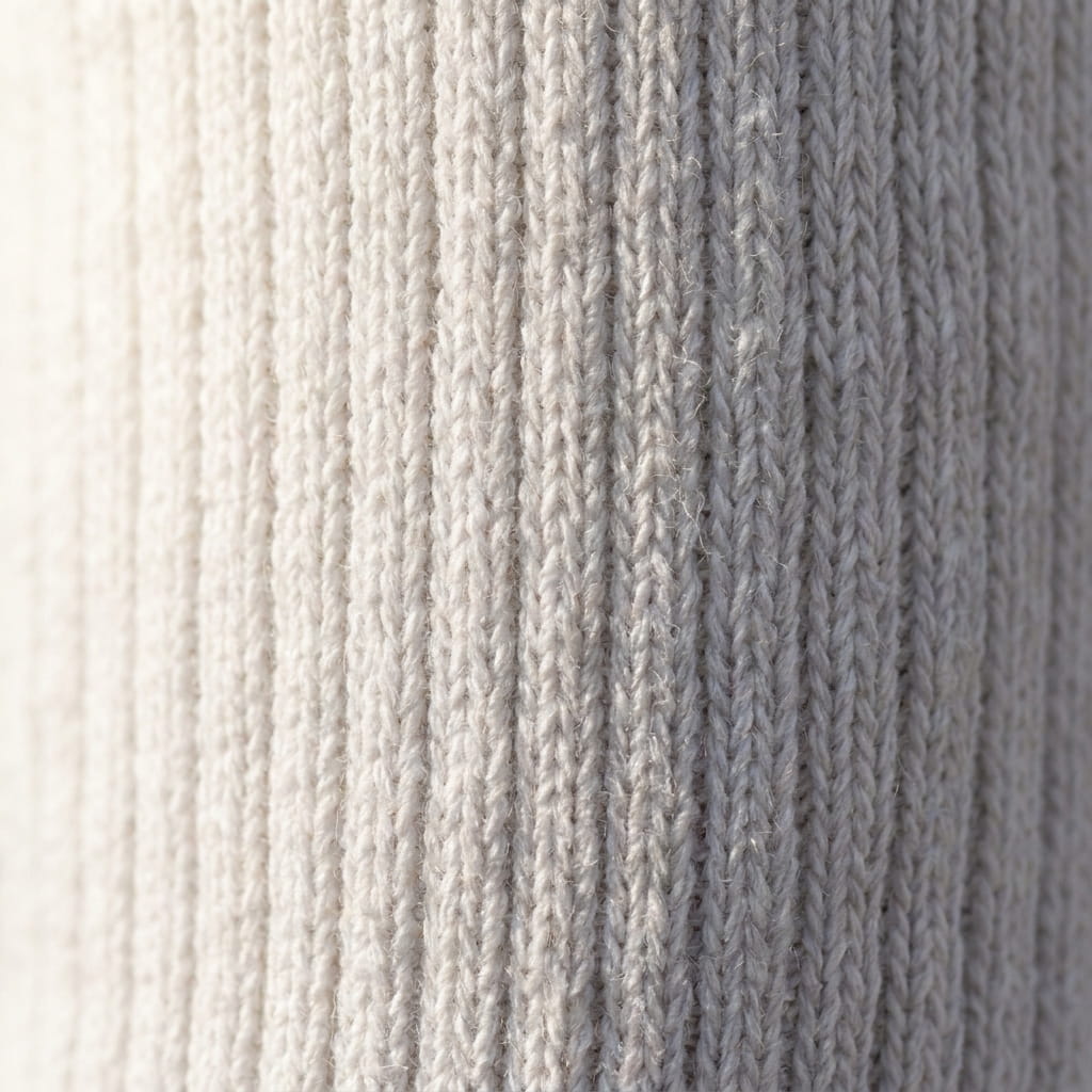 Athletic Ribbed Knit material texture