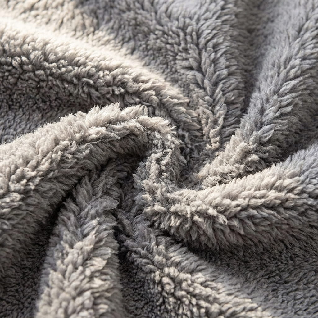 Plush High-Pile Fleece material texture