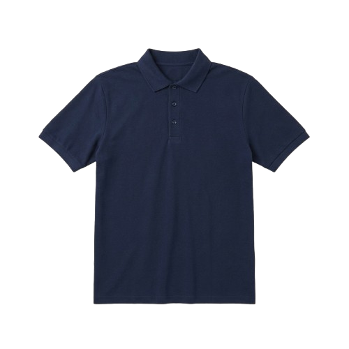 Uniform polo decoration zones