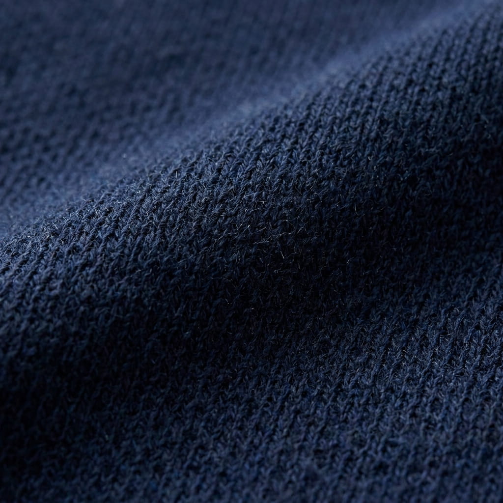 6.5-oz Combed Cotton Pique material texture