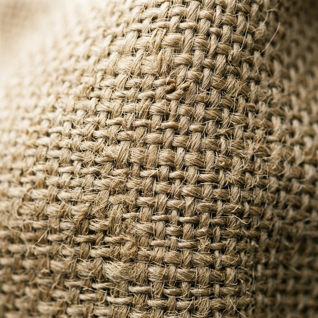 Heavyweight Burlap material texture