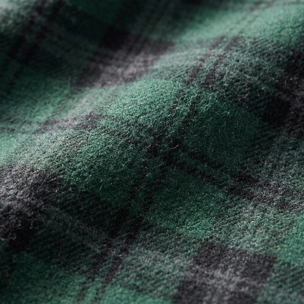 Heavyweight Flannel material texture