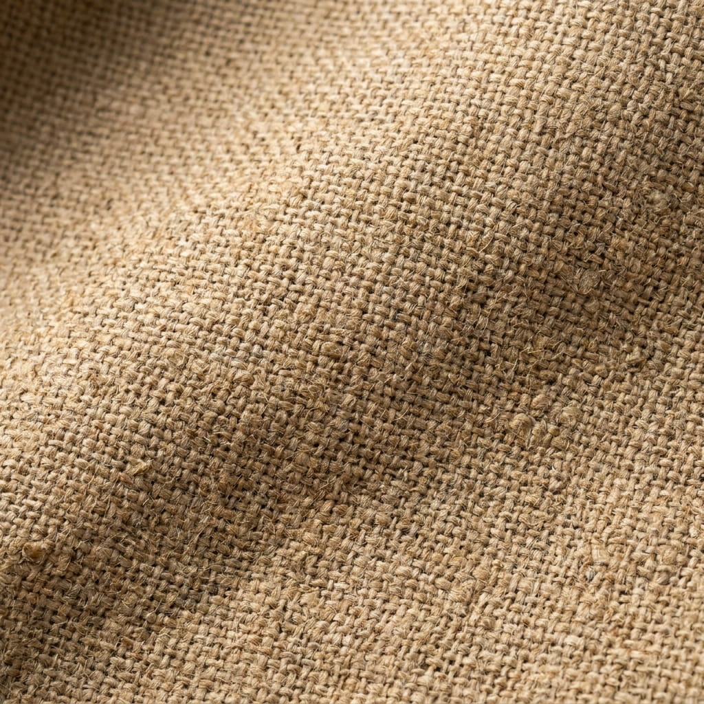 Hemp + Recycled Poly Canvas material texture