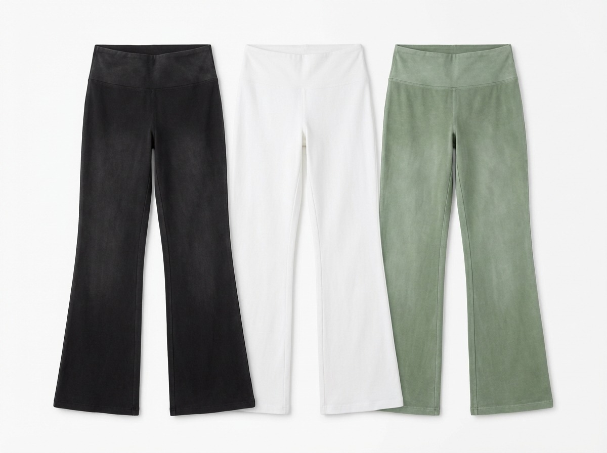 Collection of yoga pant styles