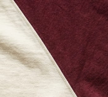 Heavyweight Cotton & Sueded Cotton material texture