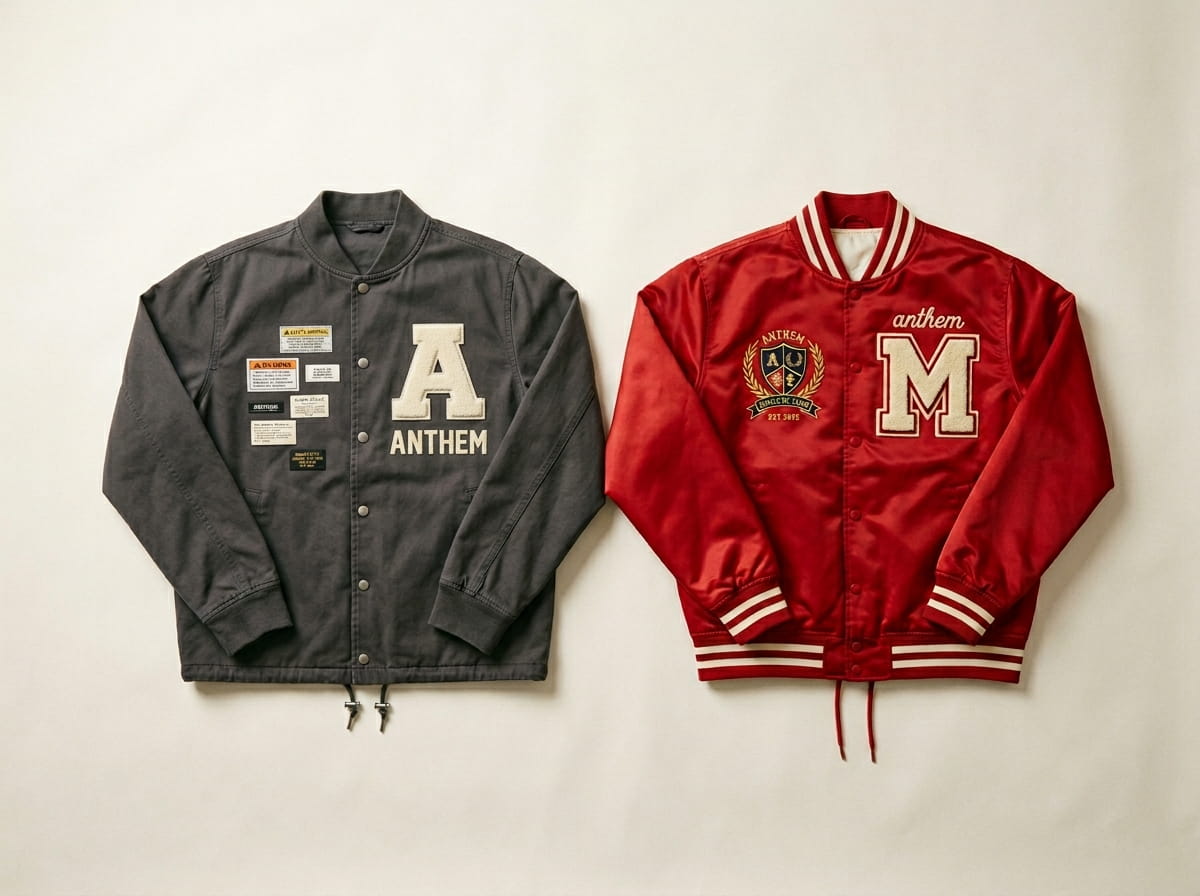 Custom Coach's Jackets – Premium Printing & Embroidery
