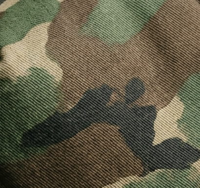 Cotton-Twill Foam-Front Trucker material texture