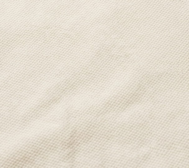 Cotton-Polyester Blend Pique material texture