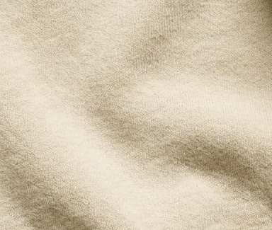 Garment-Dyed Cotton Fleece material texture
