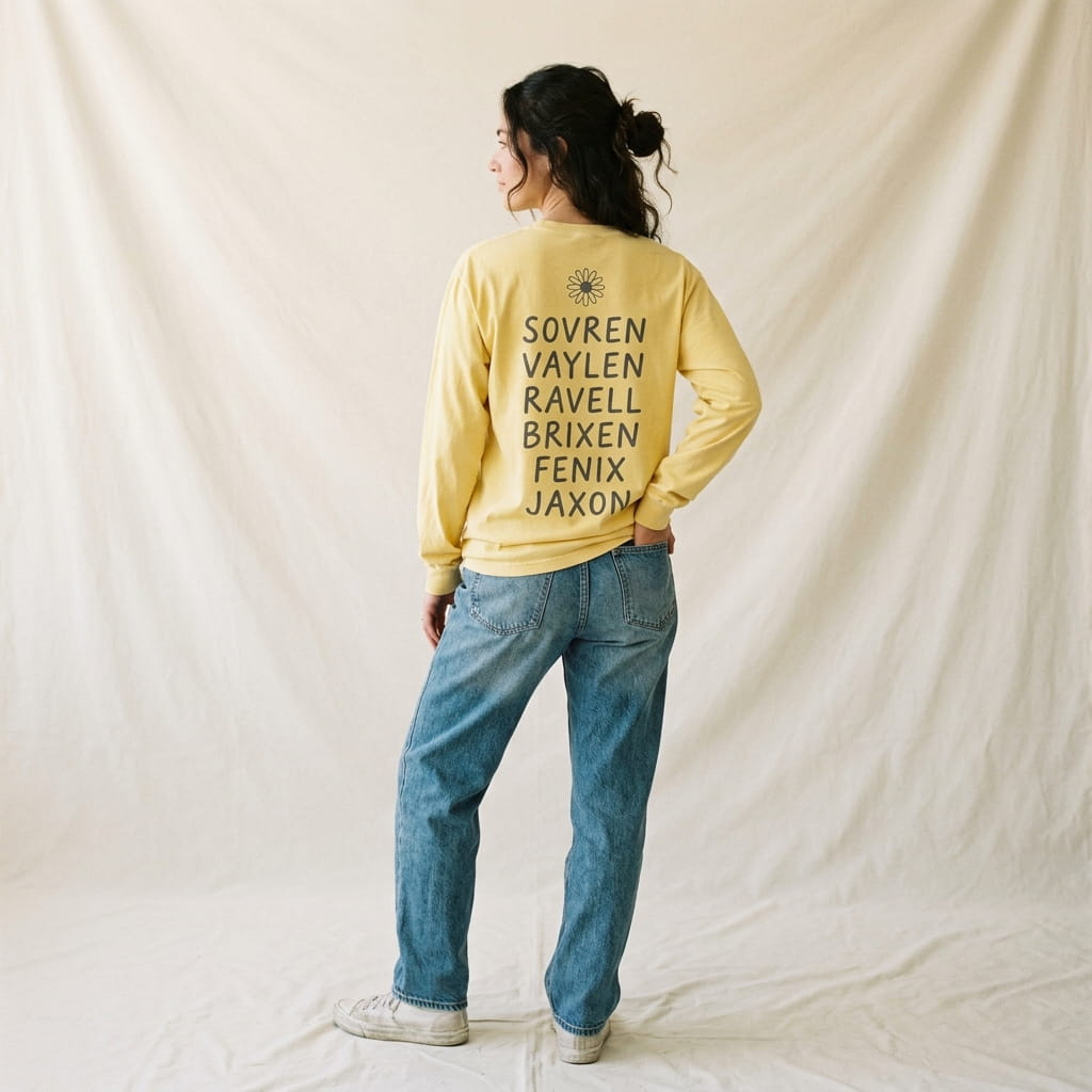 Comfort Colors Full-Back Plastisol Editorial