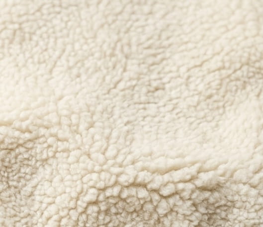 Sherpa & Pile Fleece material texture