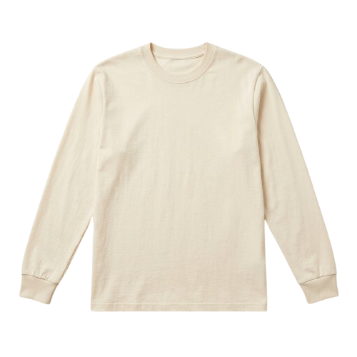 Custom Long Sleeve T-Shirt decoration zones