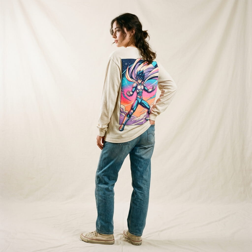 Full-Back Plastisol Screen-Print Editorial