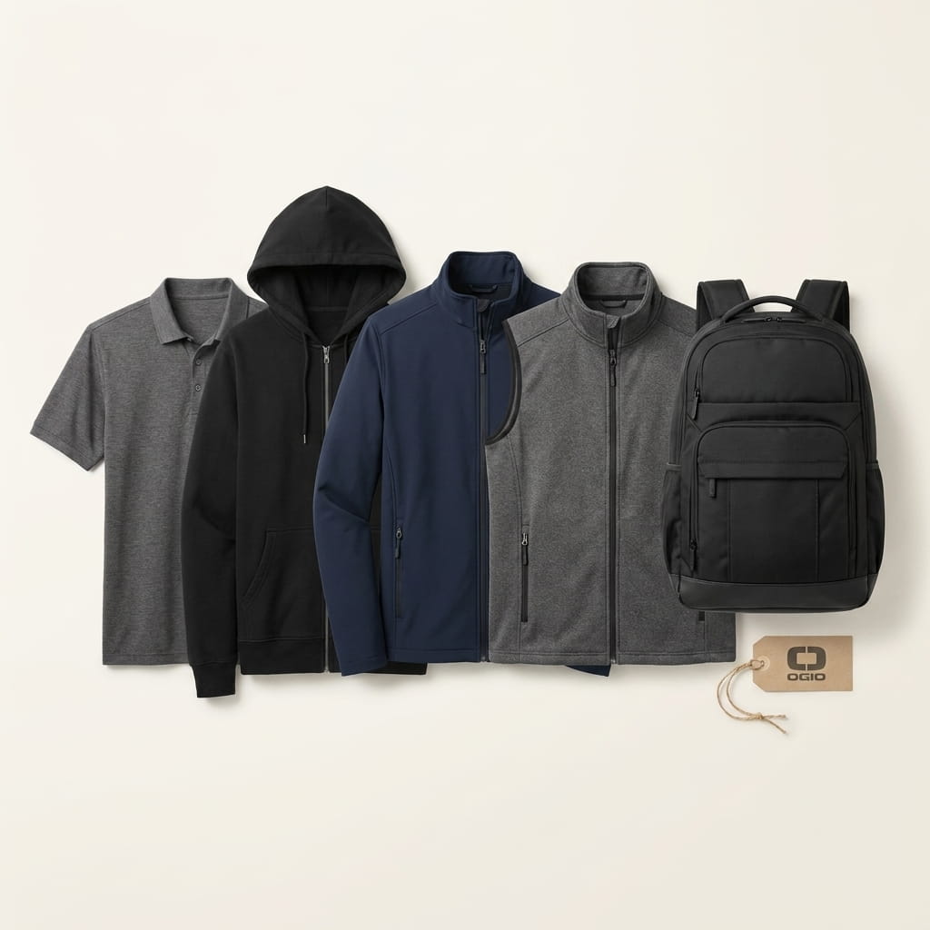 OGIO active-performance lineup on a clean studio background
