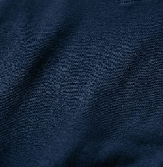 Cotton-Blend Performance Knit material texture