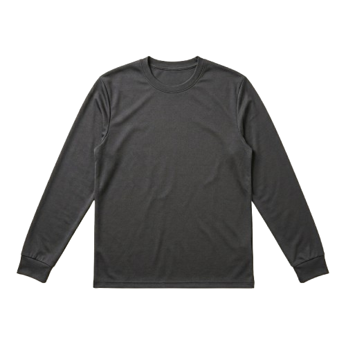 Custom Performance Long Sleeve T-Shirt decoration zones