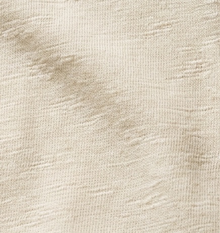 Heritage Slub-Knit Premium material texture