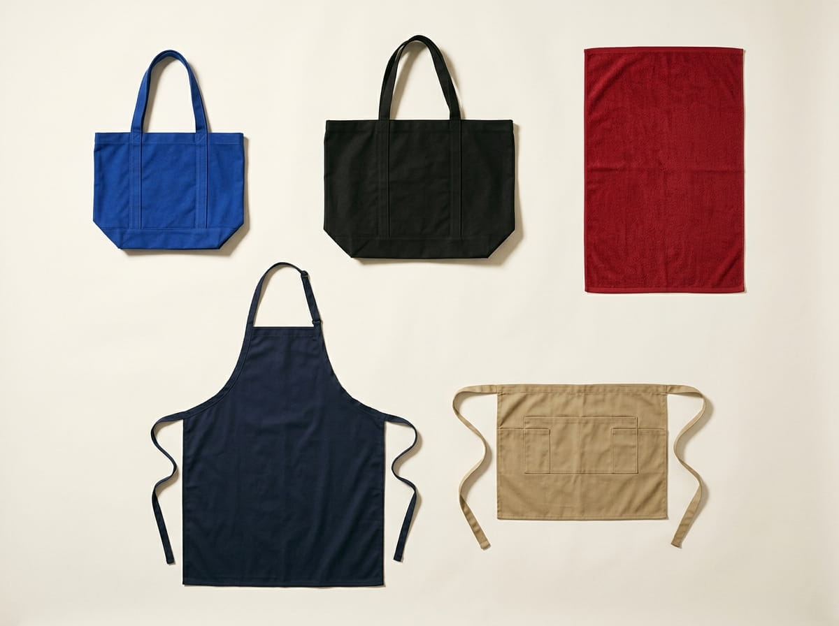 Q-Tees range — signature event-merch silhouettes 3-2 grid flat-lay