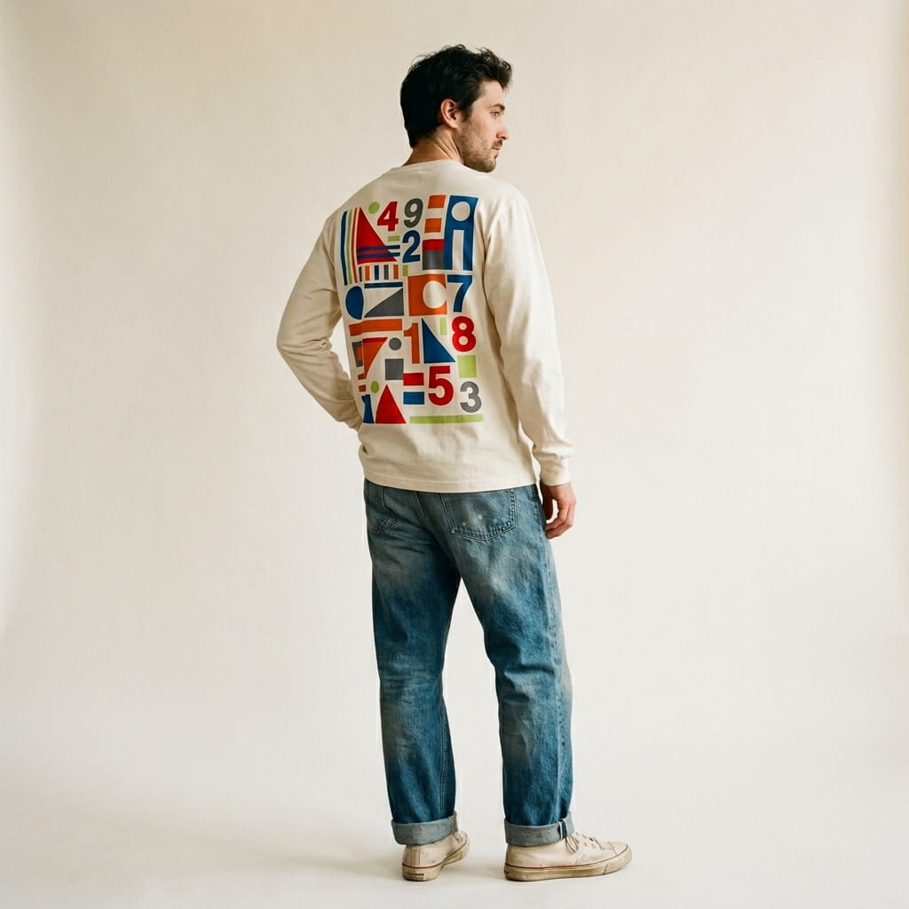 Full-Back Plastisol Screen-Print Editorial