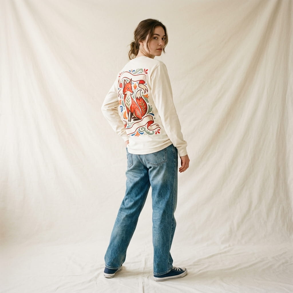 Full-Back Plastisol Screen-Print Editorial