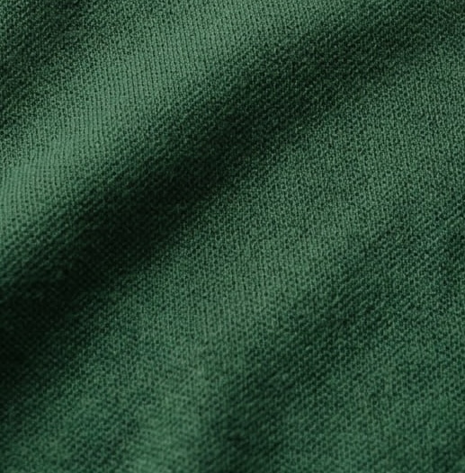 Performance Polo & Activewear Polyester material texture