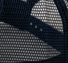 Structured Cotton-Twill Trucker Front material texture