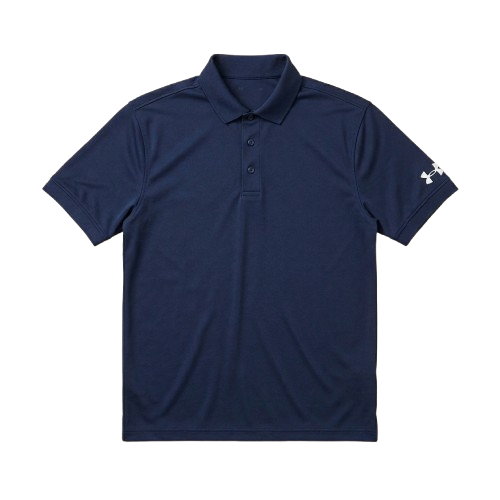 Custom Under Armour Polo Shirts decoration zones