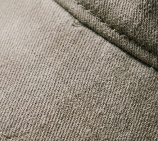 Brushed / Bio-Washed Cotton Twill material texture