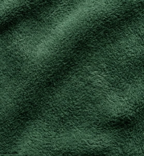 Fleece Hybrid + Waterproof Shell material texture
