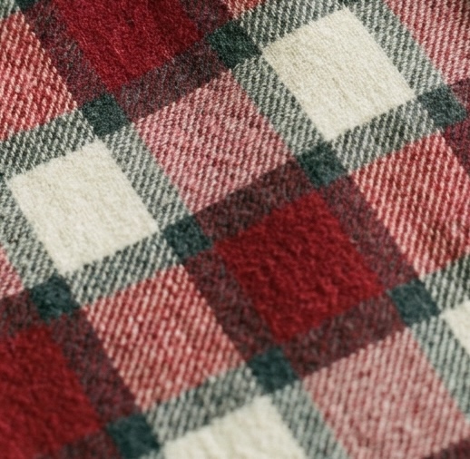 Heritage Cotton Flannel material texture