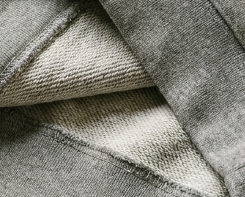 French Terry material texture